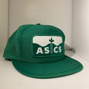 Vintage Green ASCS Snapback Trucker Hat